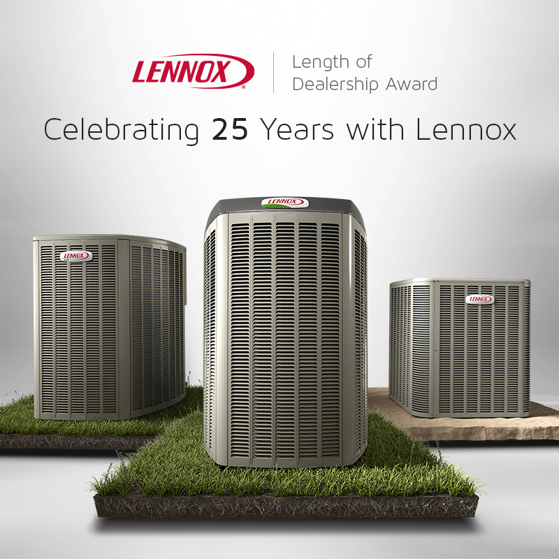 Celebrating 25 years with Lennox